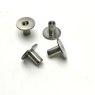 OEM Paslanmaz Çelik Çürük Rivetler 13x10mm Metal Çürük Tüplü Rivetler Soket Kafa Fıçı Fıstığı
