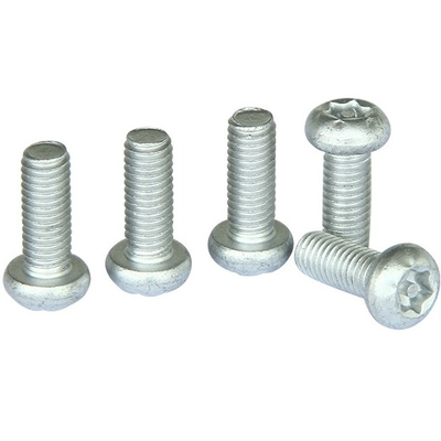 6-32x1/2" Kurcalamaya Dayanıklı Güvenlik Makinesi Vida Düğmesi 6 Lob Torx Merkez Pim Başlığı