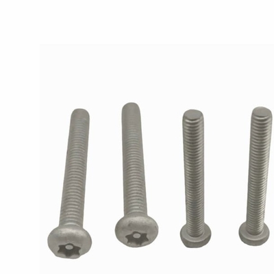 6-32x1/2" Kurcalamaya Dayanıklı Güvenlik Makinesi Vida Düğmesi 6 Lob Torx Merkez Pim Başlığı