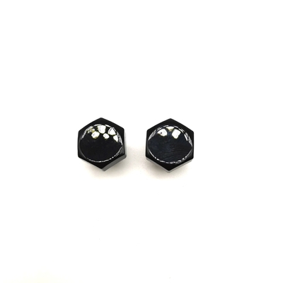 Tekerlek HEX12.8mm Kafa Yüksekliği Renkli Çinko için M8X7 Paslanmaz Çelik Dekoratif Vidalar