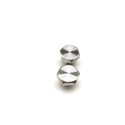 Tekerlek HEX12.8mm Kafa Yüksekliği Renkli Çinko için M8X7 Paslanmaz Çelik Dekoratif Vidalar