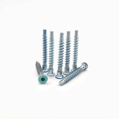 Karşı batık altıgen Self Tapping Roller Thread Düz Tamir vida Ahşap Diş Dolabı vida
