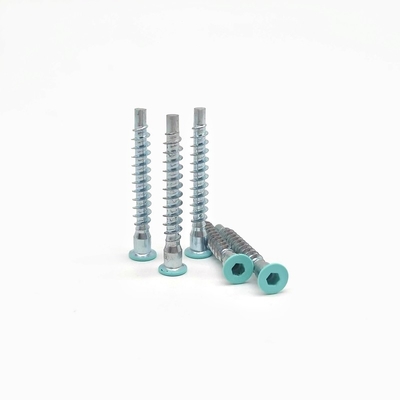 Karşı batık altıgen Self Tapping Roller Thread Düz Tamir vida Ahşap Diş Dolabı vida