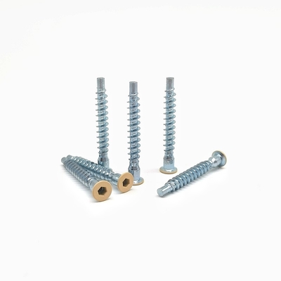 Karşı batık altıgen Self Tapping Roller Thread Düz Tamir vida Ahşap Diş Dolabı vida
