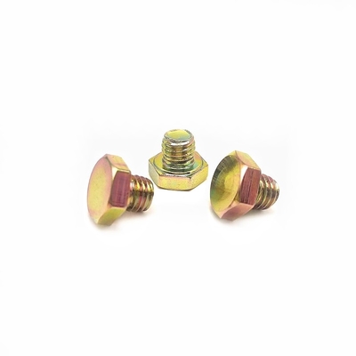 Dekoratif paslanmaz çelik tekerlek göbeği vidaları/perçinleri 13.0mm HEX dış altıgen dekoratif çiviler