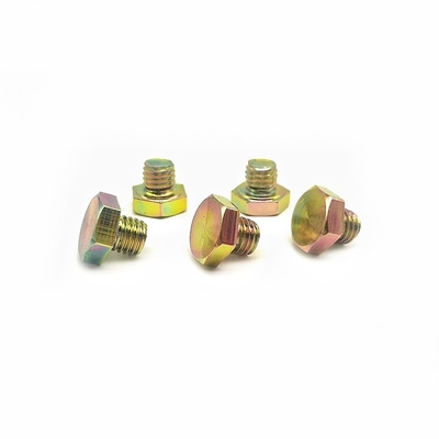 Dekoratif paslanmaz çelik tekerlek göbeği vidaları/perçinleri 13.0mm HEX dış altıgen dekoratif çiviler