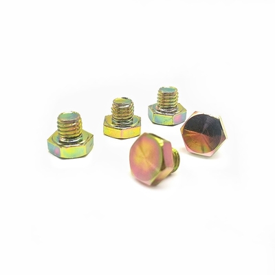 Dekoratif paslanmaz çelik tekerlek göbeği vidaları/perçinleri 13.0mm HEX dış altıgen dekoratif çiviler