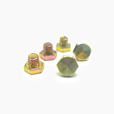 Dekoratif paslanmaz çelik tekerlek göbeği vidaları/perçinleri 13.0mm HEX dış altıgen dekoratif çiviler