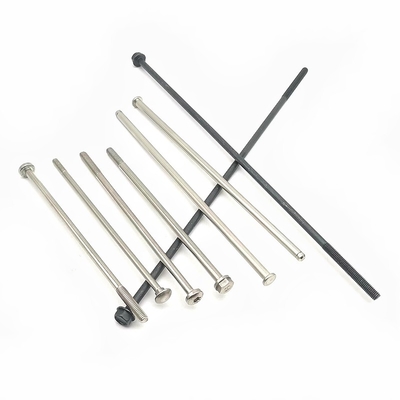 Özel yapımı İç Plum Blossom Genişletilmiş Bolt Motor Uzun Vuruşu Flanş yüzeyinde Dış Altıgenli Uzun Vuruş