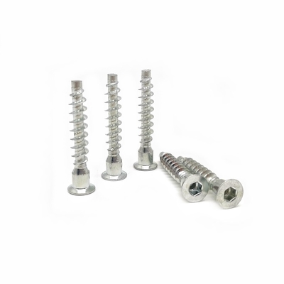 Hexagon Countersunk Head Self-Tapping Screws For Straight-Trimming Kitchen Cabinet Bolts (Düz kesme mutfak dolabı vidaları için altıgen karşı batık başlı kendi kendine dokunan vidalar)