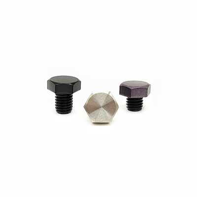 Tekerlek merkezi trim boulları M8 * 7 Paslanmaz Çelik CD vida Altgen Dekoratif Çivi Bölünmüş Kenar Montaj vidaları