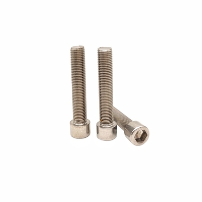 M4*20 316L Paslanmaz çelik vidalar Hexagon Soket Baş Vuruşu 14mm