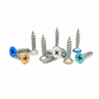 DIN Paslanmaz Çelik Kendini Tapping vidalar Countersunk Hexagonal Çapraz Dağ Kablosu Işık için