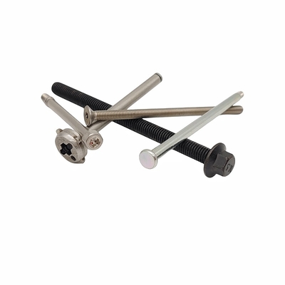 Özel yapımı İç Plum Blossom Genişletilmiş Bolt Motor Uzun Vuruşu Flanş yüzeyinde Dış Altıgenli Uzun Vuruş