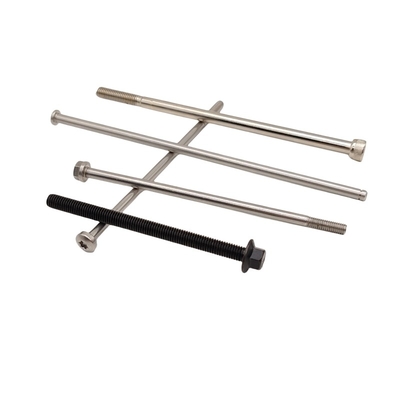 Özel yapımı İç Plum Blossom Genişletilmiş Bolt Motor Uzun Vuruşu Flanş yüzeyinde Dış Altıgenli Uzun Vuruş