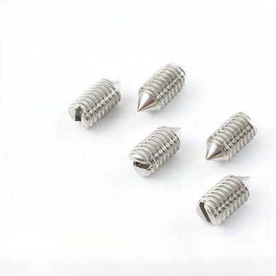 Kişiselleştirilmiş Slotted Tip Machine Meter Screw M1.4-M2.0 One Word Tip Set Screw