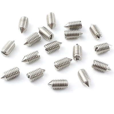 Kişiselleştirilmiş Slotted Tip Machine Meter Screw M1.4-M2.0 One Word Tip Set Screw