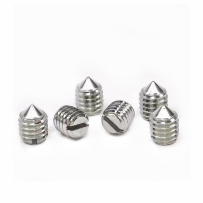 Kişiselleştirilmiş Slotted Tip Machine Meter Screw M1.4-M2.0 One Word Tip Set Screw