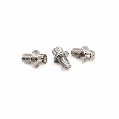 Standart olmayan Flange Dış Altyazılı Hexagon vidalar Pedal tırnaklar Korozyona dayanıklılık