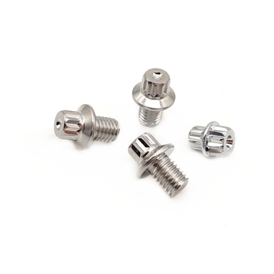 Custom Non Standard Flange Anti Hırsızlık vidalar Paslanmaz Çelik Çiçek Anti Kayma vidalar