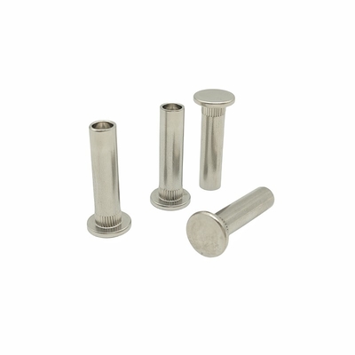 Tuz püskürtüme dayanıklı paslanmaz çelik düz başlı yarı boş rivets paslanmaz çelik tırnaklı rivets basınç rivets