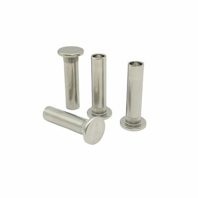 Üreticiler Customiz desteklemek için non-riveted çelik knurled rivets, yarı boş rivets ve çeşitli özellikleri tedarik