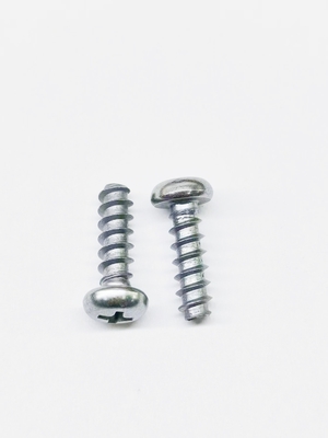 Çinko Nikel Alaşım Phillips Pan Head Plastikler için Kendini Tapping vidalar M5 * 16