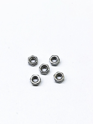 Hex Nut Çinko Nikel Alaşım Paslanmaz Çelik Bağlayıcılar Orijinal Renk