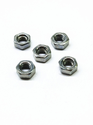 Hex Nut Çinko Nikel Alaşım Paslanmaz Çelik Bağlayıcılar Orijinal Renk