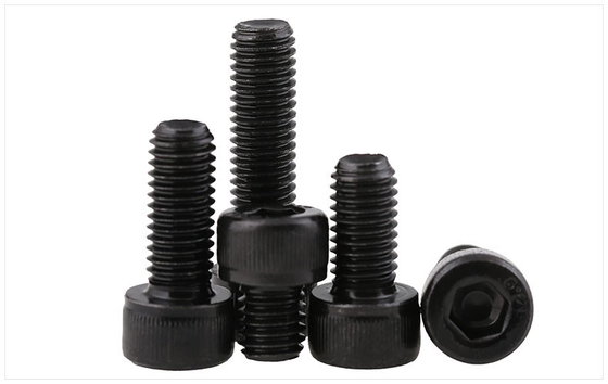 Altıgon Soket Başı vida Bolt 12.9 Sınıf Alloy Çelik Siyah Dacromet Yüzey Altıgon Soket Sürücüsü Tam Fil Off Road Tekerlek Merkezi Anti Ayrım Halkası