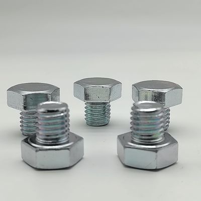 Ağır Makine ve İnşaat İçin Yüksek Mukavemetli Altı Köşe Başlı Cıvatalar, Toptan veya Küçük Paketlerde, Sade Kaplama Donanım