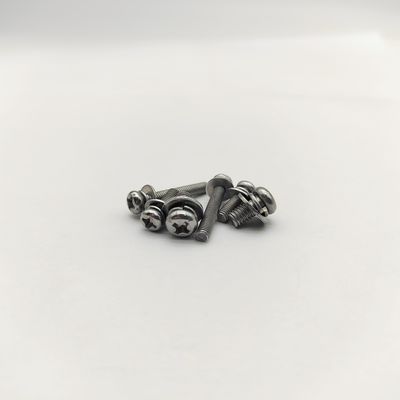 M4-M12 zinc kaplamalı kilitli yıkayıcıları olan Phillips Pan baş vidaları