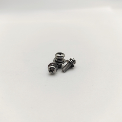 A4-70 Paslanmaz çelik pan baş vidaları kilitli yıkayıcılar 316