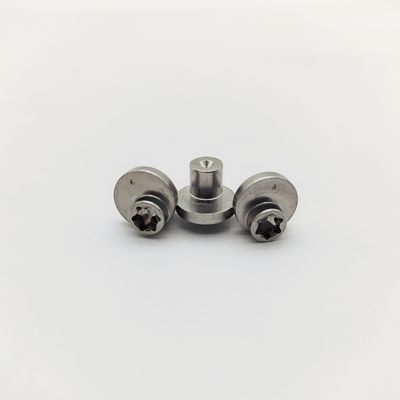 Eksantrik Kilitleme Pin 316 Paslanmaz Torx Eksantrik vidalar ±0.3-1.0mm Ofset Elektropolizli
