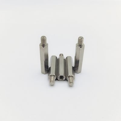 304 Paslanmaz Çelik Altıgen Dişli Vida M2.5 - M6 PCB Montajı