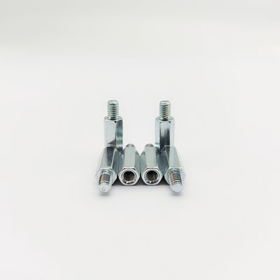 Ağır Hizmet Tipi Erkek-Dişi Altıgen Dişli Vida - Endüstriyel Sınıf - Mavi-Çinko Kaplamalı - M4'ten M10'a