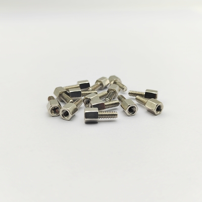 316 Paslanmaz Çelik #4-40 Altıgen Dişli Ayırıcı Vida 12mm Elektropolished