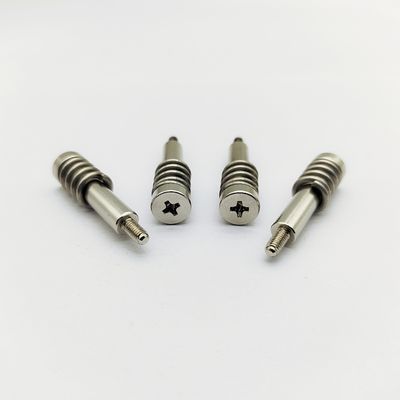 A4 Paslanmaz Çelik Omuz Yaylı Vidalar M3 Phillips Sürücü 34mm