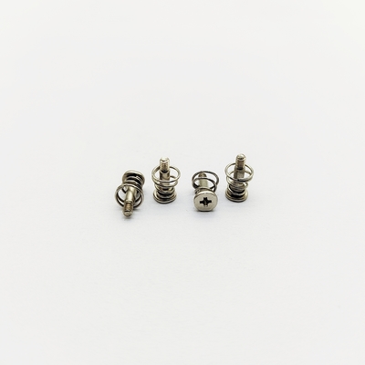 M2 Soğutucu Vidası Yaylı Vidalar 10mm Uzunluk 2.5mm Diş Phillips Sürücü