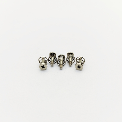 M2 Soğutucu Vidası Yaylı Vidalar 10mm Uzunluk 2.5mm Diş Phillips Sürücü
