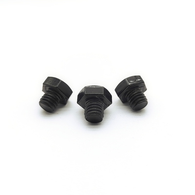 M8 Hex Başlık Tekerlek Boltları 13mm Siyah Paslanmaz Çelik 1000 Paket