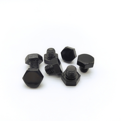 M8 Hex Başlık Tekerlek Boltları 13mm Siyah Paslanmaz Çelik 1000 Paket