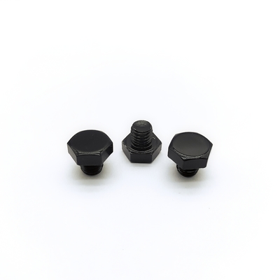 M8 Hex Başlık Tekerlek Boltları 13mm Siyah Paslanmaz Çelik 1000 Paket