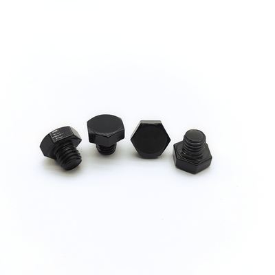 M8 Hex Başlık Tekerlek Boltları 13mm Siyah Paslanmaz Çelik 1000 Paket