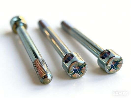 Paslanmaz çelik elektrikli sayaç mühürleyici vida Kaba iplik dayanıklı Anti-tamper güvenlik vida kamu hizmetleri sayaç koruma için