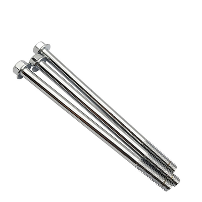 200mm Altıgen Ekstra Uzun Makine Vidaları SS302 Malzeme DIN571 DIN964