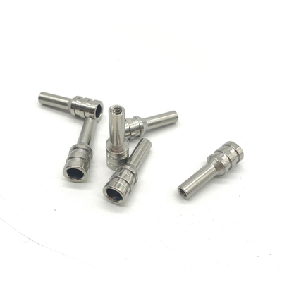 Elektroforez CNC Torna İşleme Parçaları, altıgen somun perçin 6x31.6mm
