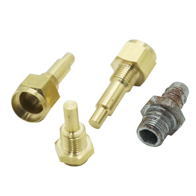 Nikel Kaplamalı Standart Olmayan Bağlantı Elemanı Boru Bağlantısı M17x11.1mm