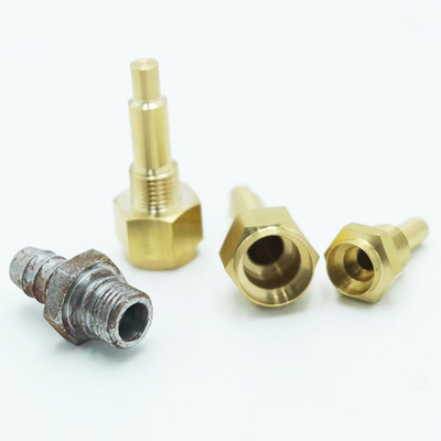 Nikel Kaplamalı Standart Olmayan Bağlantı Elemanı Boru Bağlantısı M17x11.1mm