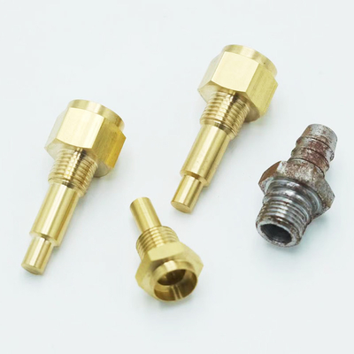 Nikel Kaplamalı Standart Olmayan Bağlantı Elemanı Boru Bağlantısı M17x11.1mm